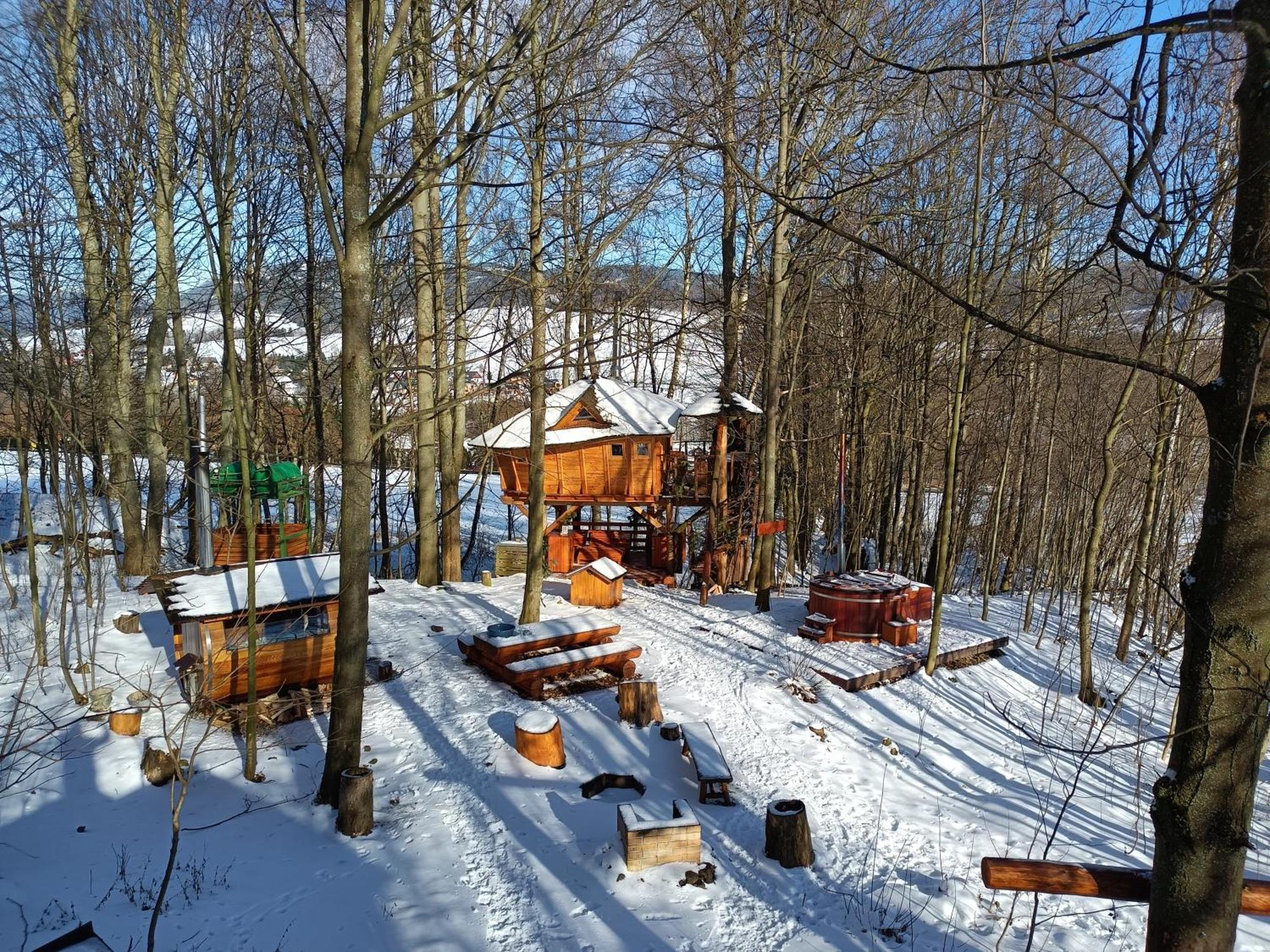 Treehous Sneznik S Wellness Hotel Dolní Morava Exterior foto